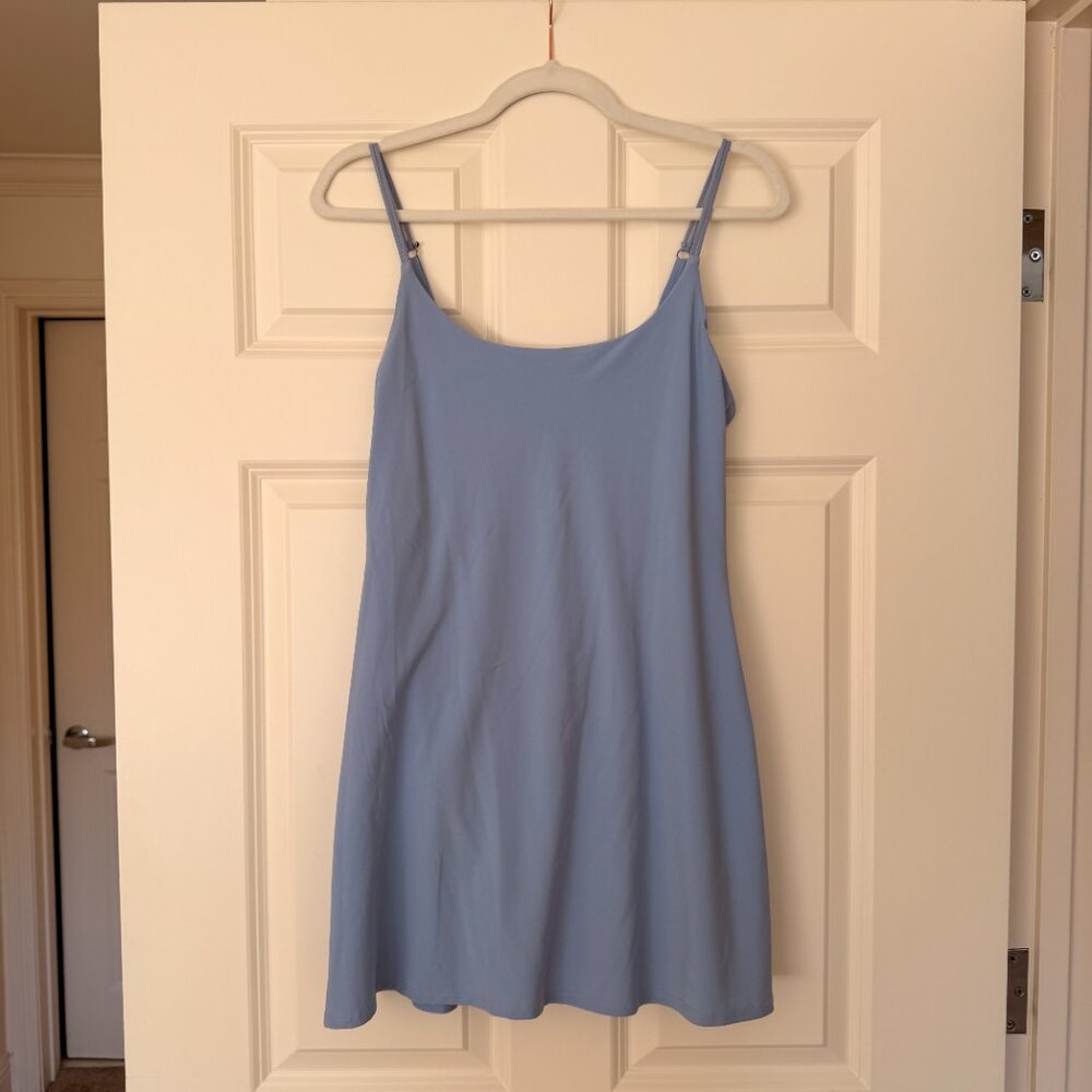 Abercrombie -- Traveler Mini Dress -- Light Blue -- Size M -- Like New